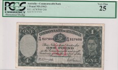 Australia, 1 Pound, 1942, VF, p26b
PCGS 25
Estimate: USD 45-90