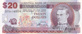 Barbados, 20 Dollars, 2012, UNC, p72
Estimate: USD 25-50