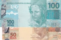 Brazil, 50-100 Reais, 2010, UNC, p257e; p256f, (Total 2 banknotes)
Estimate: USD 50-100