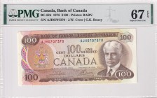 Canada, 100 Dollars, 1975, UNC, p52b
PMG 67 EPQ
Estimate: USD 400-800