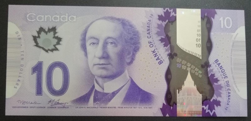 Canada, 10 Dollars, 2013, UNC, p107a
Polymer plastics banknote
Estimate: USD 1...