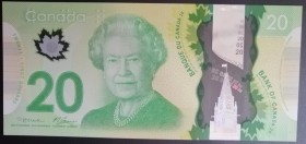 Canada, 20 Dollars, 2012, UNC, p108
Polymer plastics banknote
Estimate: USD 25-50