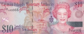 Cayman Islands, 10 Dollars, 2010, UNC, p40a
Queen Elizabeth II. Potrait
Estimate: USD 20-40