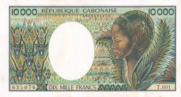 Central African Republic, 10.000 Francs, 1983, UNC, p13
Estimate: USD 100-200