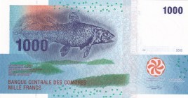 Comoros, 1.000 Francs, 2005, UNC, p16b
