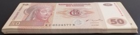 Congo Democratic Republic, 50 Francs, 2007, UNC, p97, (Total 45 banknotes)
Estimate: USD 15-30