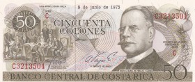Costa Rica, 50 Colones, 1975, UNC, p239
Estimate: USD 25-50