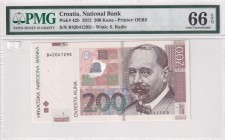 Croatia, 200 Kuna, 2012, UNC, p42b
PMG 66 EPQ
Estimate: USD 40-80
