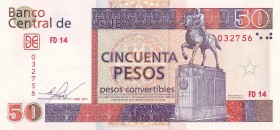 Cuba, 50 Pesos Convertibles, 2011, UNC, pFX51
Foreign Exchange Certificates
Estimate: USD 30-60