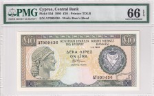 Cyprus, 10 Pounds, 1995, UNC, p55d
PMG 66 EPQ
Estimate: USD 90-180