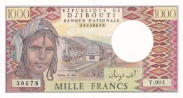 Djibouti, 1.000 Francs, 1979/1988, UNC, p37e
Estimate: USD 20-40