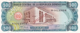 Dominican Republic, 500 Pesos Oro, 1978, UNC, pCS4, SPECIMEN
Collector Series
Estimate: USD 20-40