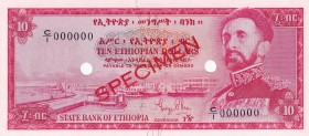 Ethiopia, 10 Dollars, 1961, UNC, p20s, SPECIMEN
Estimate: USD 130-260