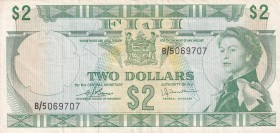 Fiji, 2 Dollars, 1974, VF(+), p72
Queen Elizabeth II. Potrait
Estimate: USD 40-80