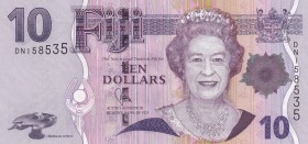 Fiji, 10 Dollars, 2012, UNC, p111b
Queen Elizabeth II. Potrait
Estimate: USD 15-30