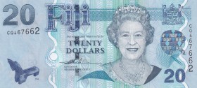 Fiji, 20 Dollars, 2007, UNC, p112a
Queen Elizabeth II. Potrait
Estimate: USD 15-30