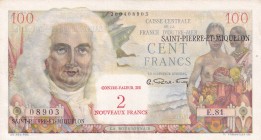 France, 2 Nouveaux Francs on 100 Francs, 1963, UNC, p32
Estimate: USD 220-440