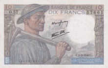 France, 10 Francs, 1943, XF(+), p99e