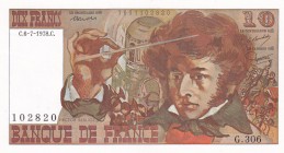France, 10 Francs, 1978, UNC, p150c
Estimate: USD 25-50