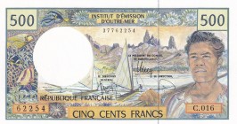 French Pacific Territories, 500 Francs, 1992, UNC, p1g
Estimate: USD 25-50