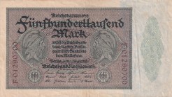 Germany, 500.000 Mark, 1923, XF(-), p88a
