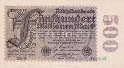 Germany, 500 Millionen Mark, 1923, UNC, p110b