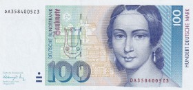 Germany - Federal Republic, 100 Deutsche Mark, 1991, AUNC, p41b
Estimate: USD 60-120