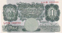 Great Britain, 1 Pound, 1928/1948, UNC, p363g
Estimate: USD 30-60