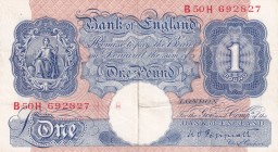 Great Britain, 1 Pound, 1940/1948, XF, p367
Estimate: USD 20-40
