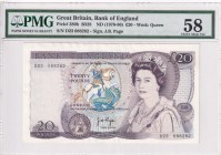 Great Britain, 20 Pounds, 1970/1980, AUNC, p380b
PMG 58
Estimate: USD 150-300