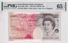 Great Britain, 50 Pounds, 1993/1998, UNC, p388a
PMG 65 EPQ
Estimate: USD 150-300