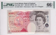 Great Britain, 50 Pounds, 1993/1998, UNC, p388a
PMG 66 EPQ
Estimate: USD 150-300