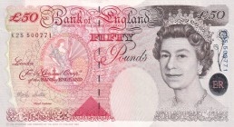 Great Britain, 50 Pounds, 1999/2003, UNC, p388b
Queen Elizabeth II. Potrait
Estimate: USD 80-160