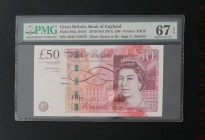 Great Britain, 50 Pounds, 2010, UNC, p393a
PMG 67 EPQ
Estimate: USD 150-300