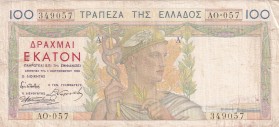 Greece, 100 Drachmai, 1935, FINE, p105
Stained
Estimate: USD 20-40