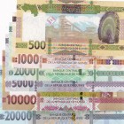 Guinea, 500-1.000-2.000-5.000-10.000-20.000 Francs, 2015/2018, UNC, (Total 6 banknotes)
Estimate: USD 25-50