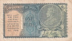 India, 1 Rupee, 1935, VF, p25a
There is an opening in the middle.
Estimate: USD 140-280