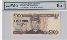 Indonesia, 5.000 Rupiah, 1986, UNC, p125a
PMG 65 EPQ
Estimate: USD 50-100