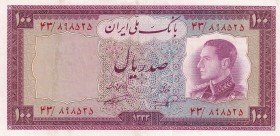 Iran, 100 Rials, 1954, XF, p67
Estimate: USD 15-30
