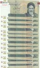 Iran, 100.000 Rials, 2010, UNC, p151, (Total 20 consecutive banknotes)
Estimate: USD 20-40