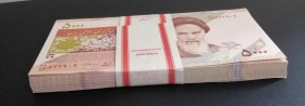 Iran, 5.000 Rials, 2013, UNC, p152, BUNDLE
(Total 100 consecutive banknotes)
Estimate: USD 40-80