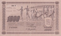 Ireland, 1.000 Markkaa, 1922, XF, p67a26
Estimate: USD 200-400