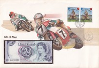 Isle of Man, 1 Pound, 1983, UNC, p40c, FOLDER
In its stamped and stamped special envelope.
Estimate: USD 20-40