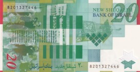 Israel, 20 New Sheqalim, 2008, UNC, p64
Polymer plastics banknote