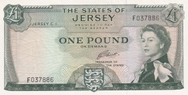 Jersey, 1 Pound, 1963, UNC, p8b
Estimate: USD 50-100