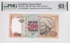 Kazakhstan, 200 Tenge, 1999, UNC, p20a
PMG 65 EPQ
Estimate: USD 25-50