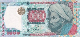 Kazakhstan, 1.000 Tenge, 2000, UNC, p22
Estimate: USD 25-50
