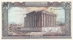Lebanon, 50 Livres, 1988, UNC, p65d, Radar
Estimate: USD 25-50