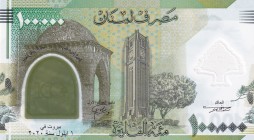 Lebanon, 100.000 Livres, 2020, UNC, pNew
Commemorative and Polymer Banknote
Estimate: USD 30-60