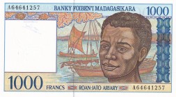 Madagascar, 1.000 Francs, 1994, UNC, p76b